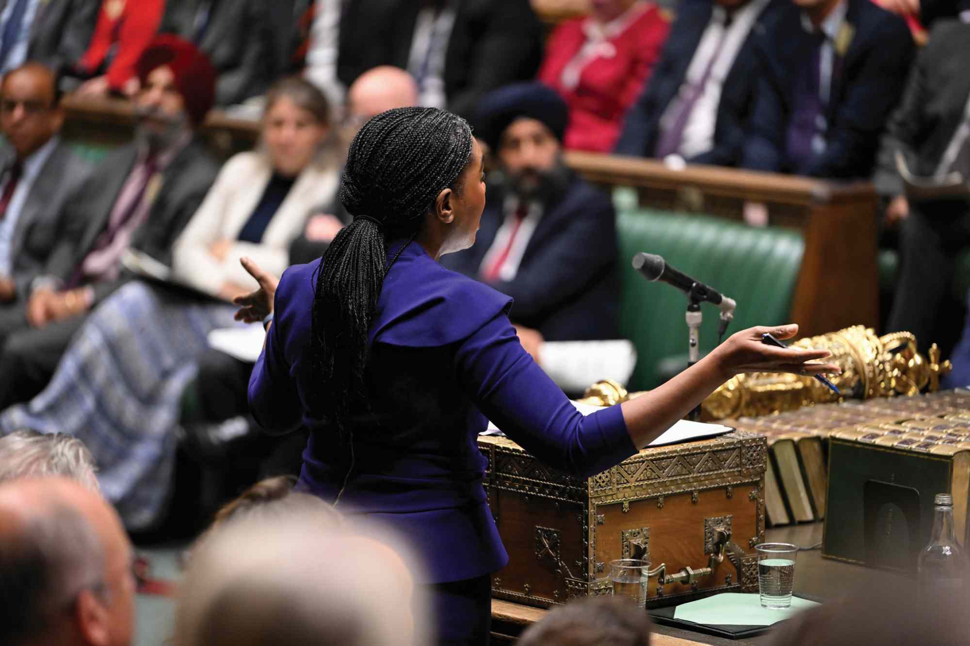 September 2025: Leader of the opposition, Kemi Badenoch at PMQs